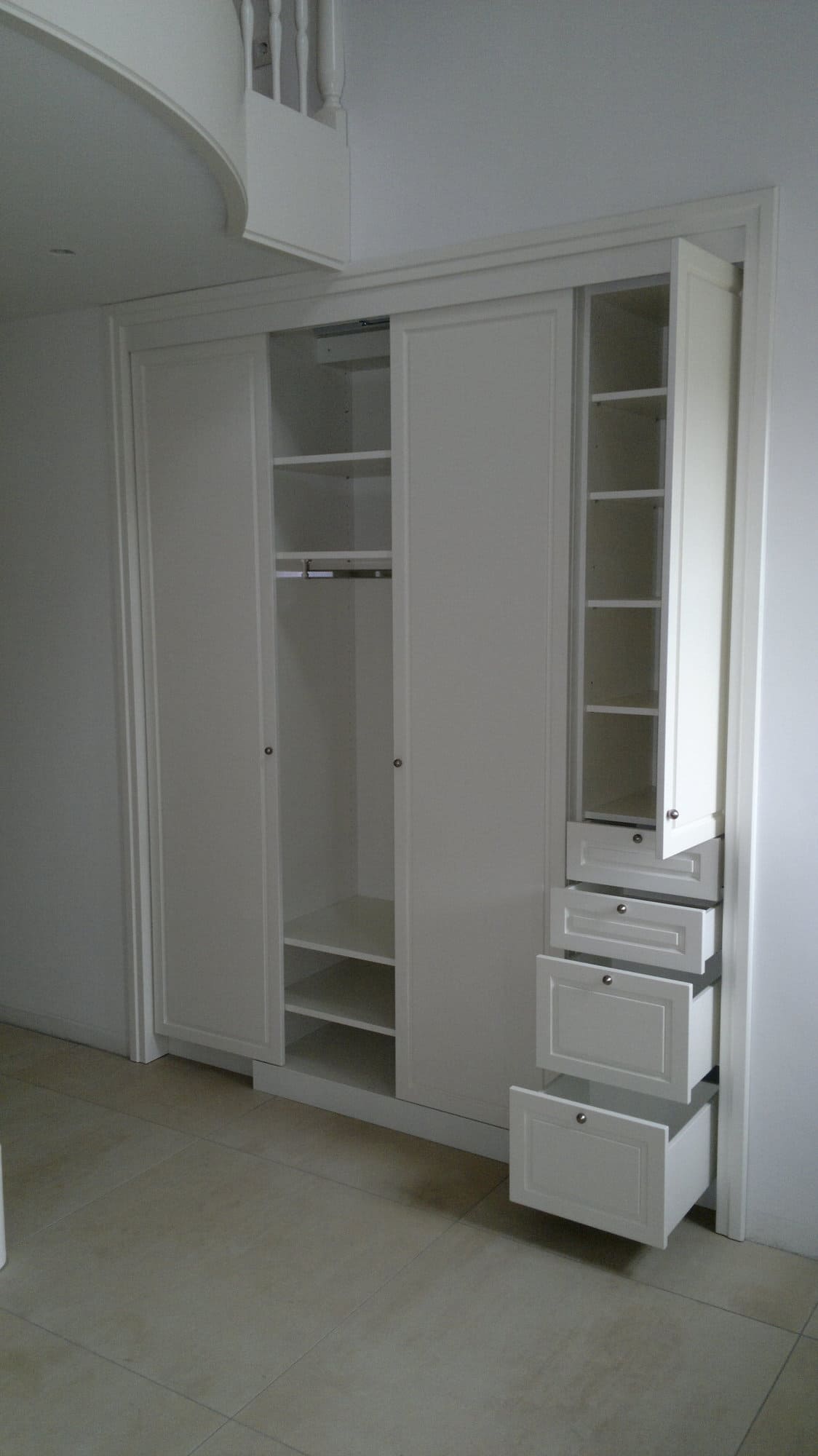 Garderobe im Eingangsbereich – Tischler Recklinghausen