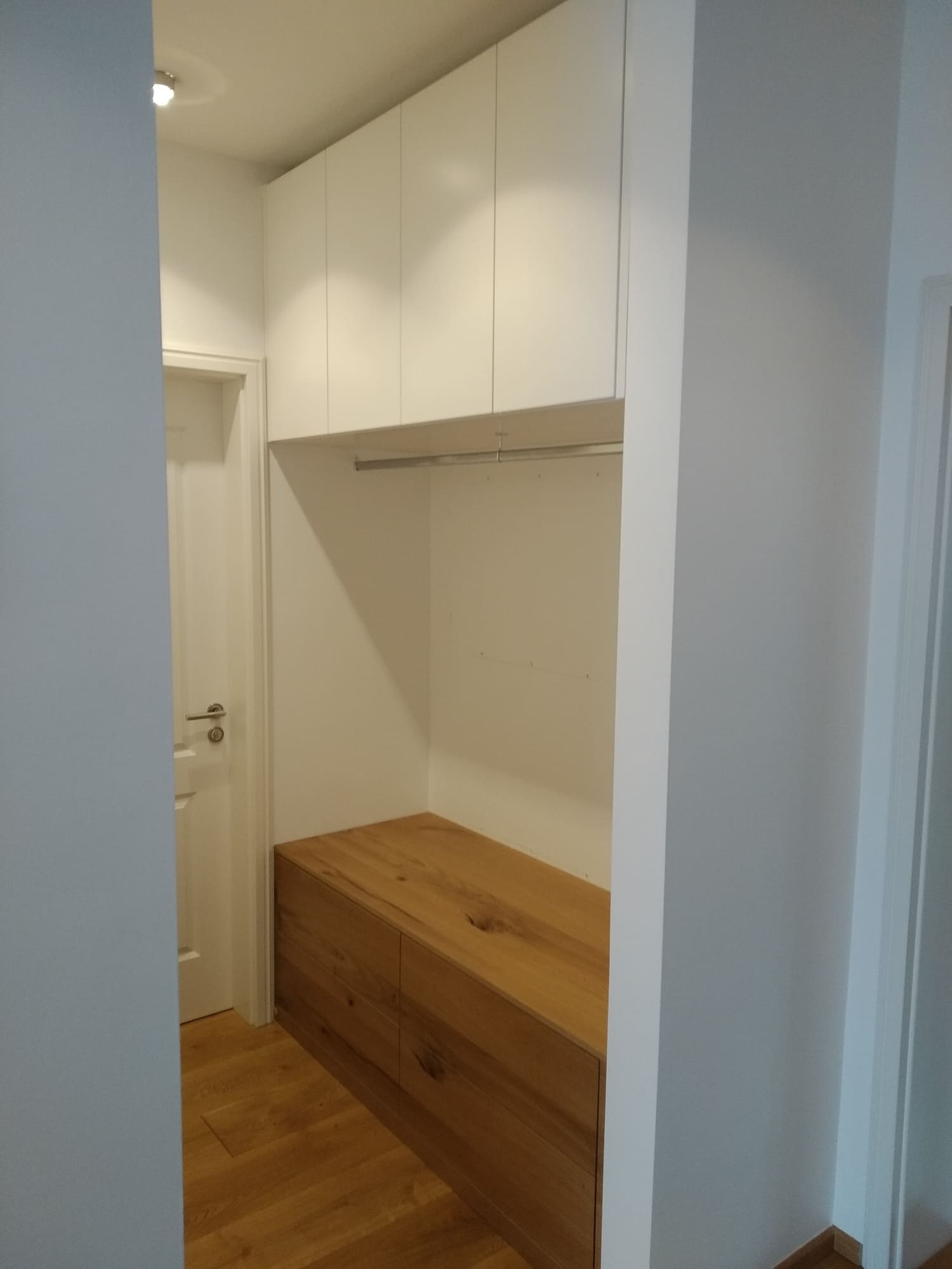 Garderobe mit Ablagen – Tischler Dorsten