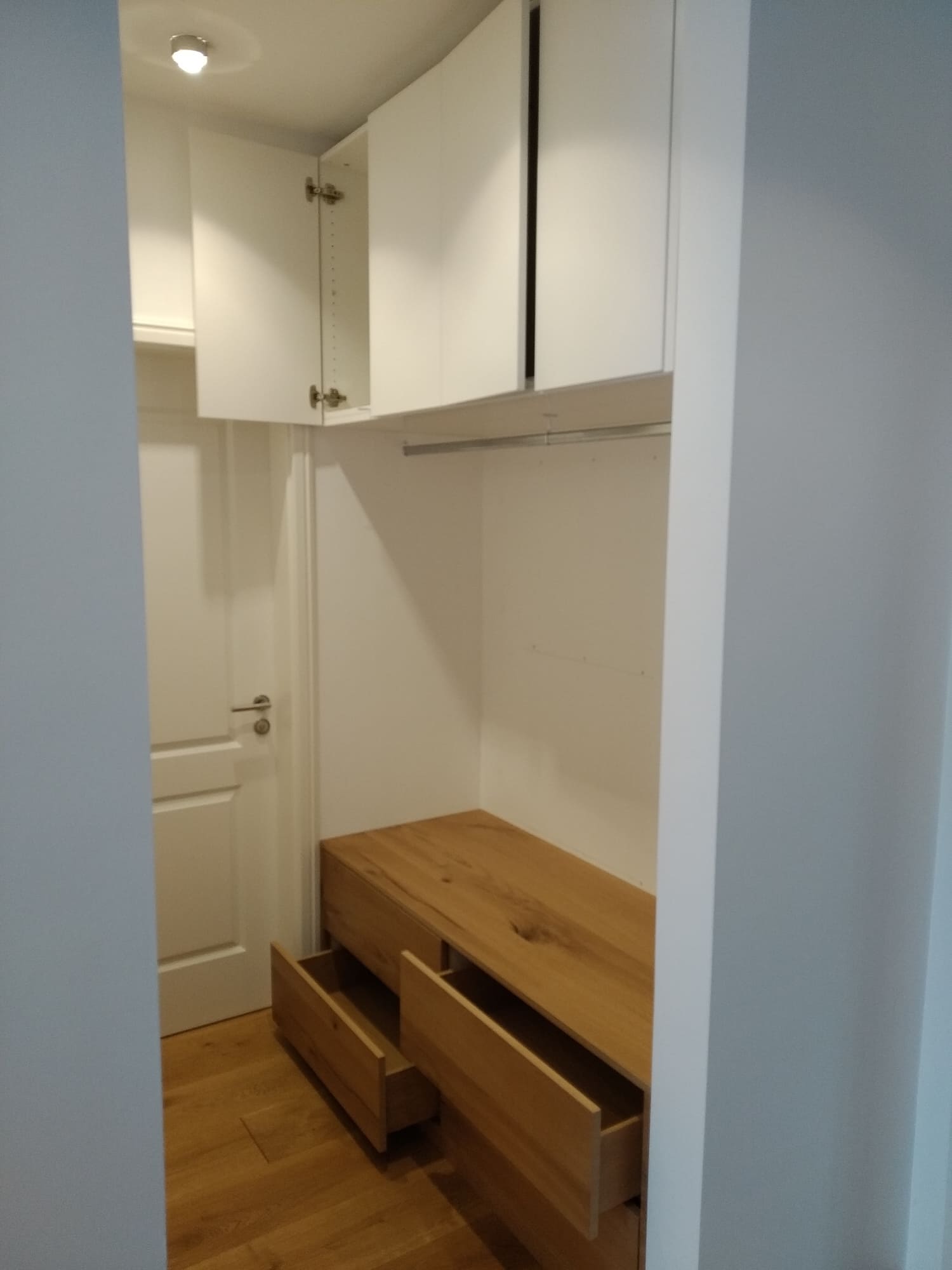 Garderobe Detailaufnahme – Tischler Haltern am See