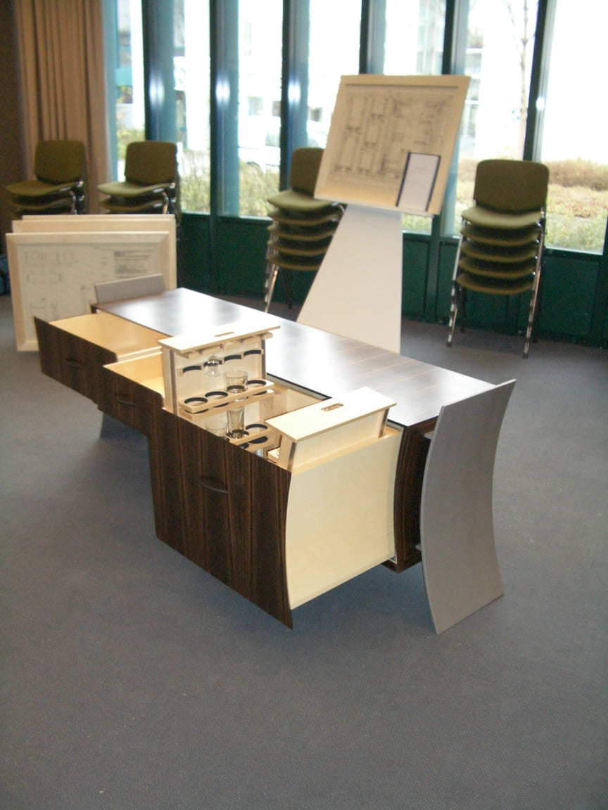 Sideboard mit Barfach, weitere Ansicht – Tischler Haltern am See